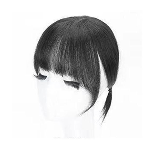 Lugghårspänne Mini Lugghår Hårstycke Rak Clip-in Topp Hårfrisyr E0R2.AU natural black 1pcs