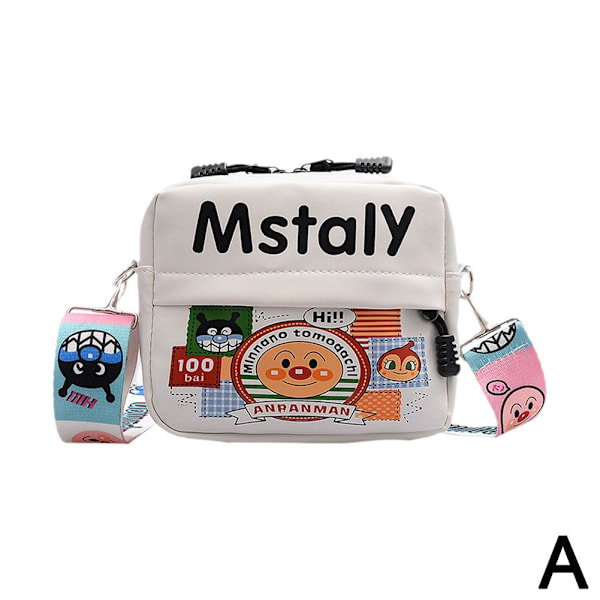 Koreansk Stil Söt Vardaglig Axelväska Ny Stil Modeväska Tecknad Pu Messenger Axelväska I7a7 Style three onesize