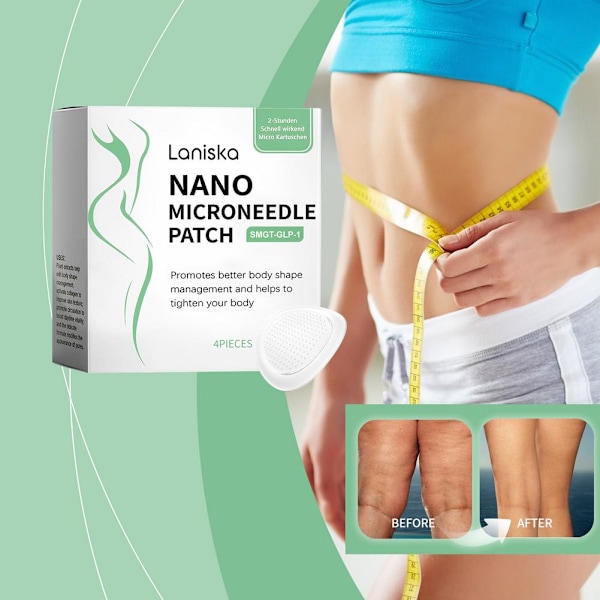 SMGT-GLP-1 Nano Microneedles Kroppsvård Plåster För Viktminskning 4st