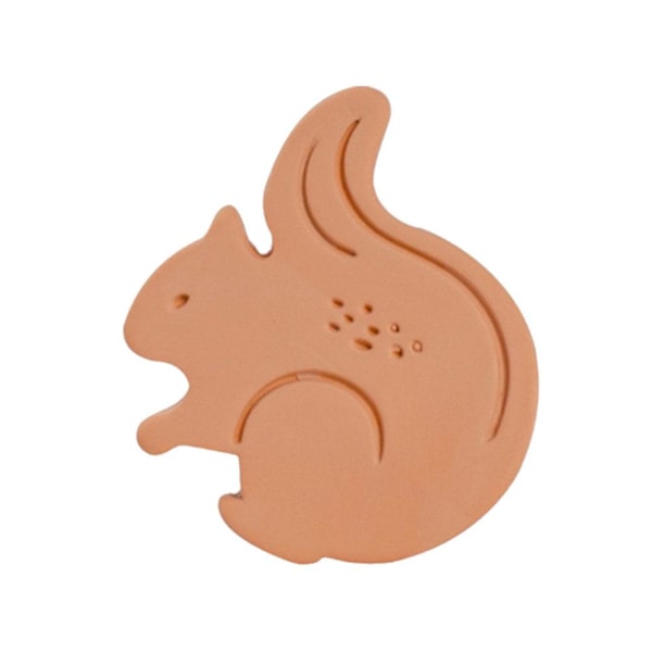 Terracotta Brun Sockerkaksbjörn Förvaring och Räddare Brun Skiva Socker Socker Brun J7M3 Squirrel 1pcs