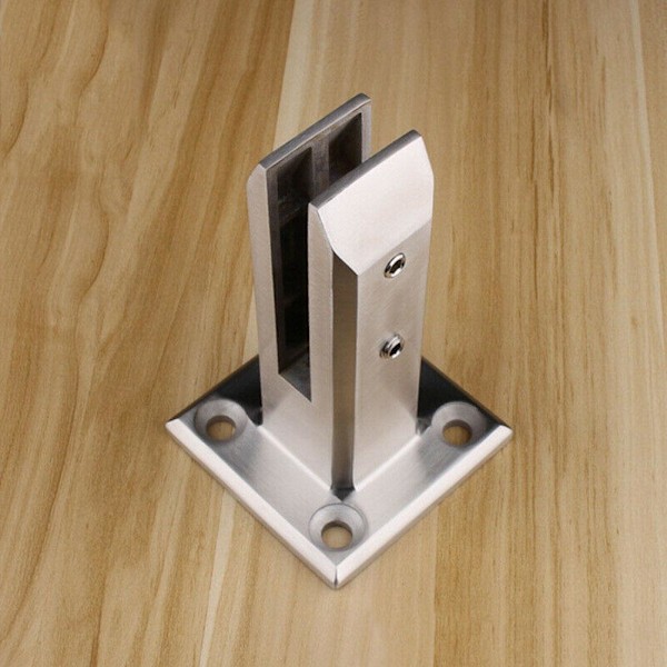 Räckesklämma Glas Klämma Golvstående Trappor Balkong Spindlar-Balustrad. F1R7