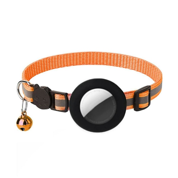 Säkerhetskoppel Kattunge Halsband Snabbkoppling Reflex US Vis HOT Bell L2S2 orange 1pcs