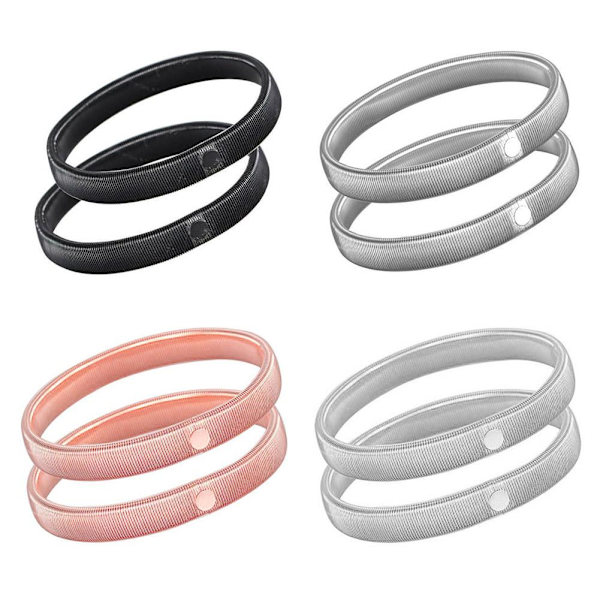 Armband Skjorta Trendigt Elastiskt Ärm Justerbart Armband Bartender Dekoration Vår Enkel F4V5 Kläder  white onesize