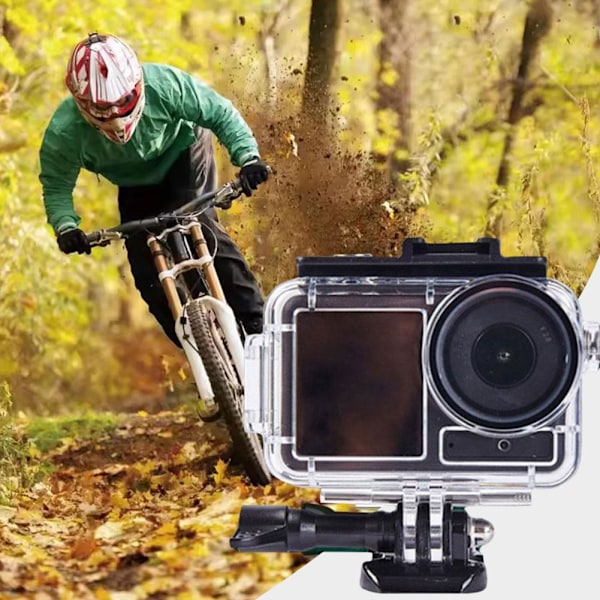 60M Vattentätt Skal för DJI OSMO Action 3 4 för Surfing Dykning Simning K8S2
