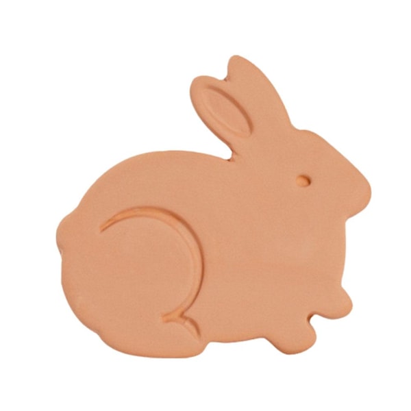 Terracotta Brun Sockerkaksbjörn Förvaring och Räddare Brun Skiva Socker Socker Brun J7M3 Bunny 1pcs