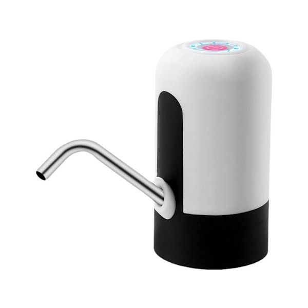Elektrisk hushållsvattenpump för flaskvatten Mineralvatten Automatisk vattendispenser Trådlös vatten W6h5 white 1pcs
