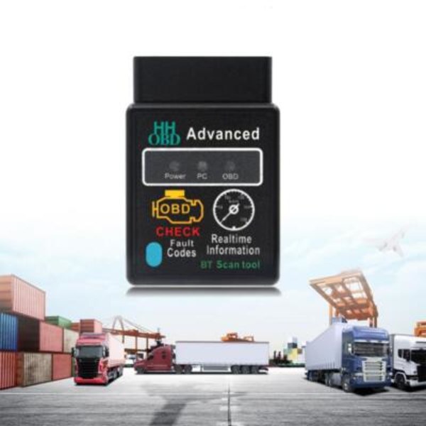 OBD2 Bil Bluetooth Kodläsare Scanner ELM 327 Fordonsdiagnostik OBDII UK~ST