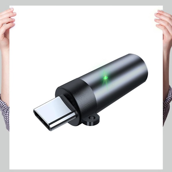 Elektrisk tändare - USB C tändare, flamlös vindtät, present till män A R9G7