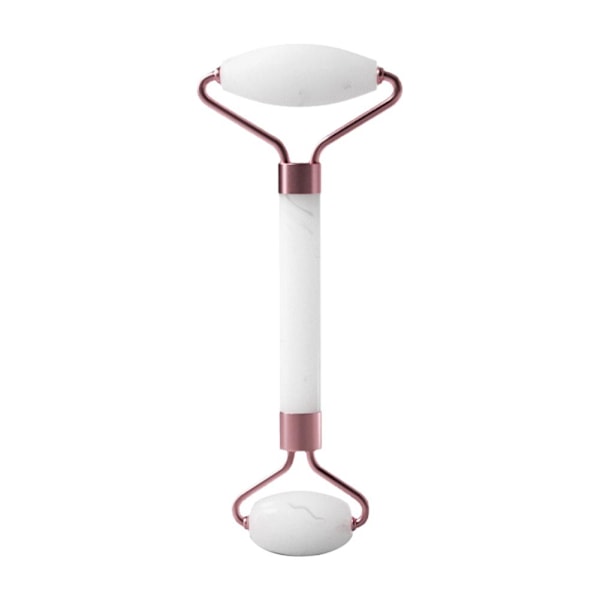 Roller för Ansikte Hals Öga Harts Ansiktsmassage Instrument Hälsovård Scrapi V4E7 White double-ended roller 40g