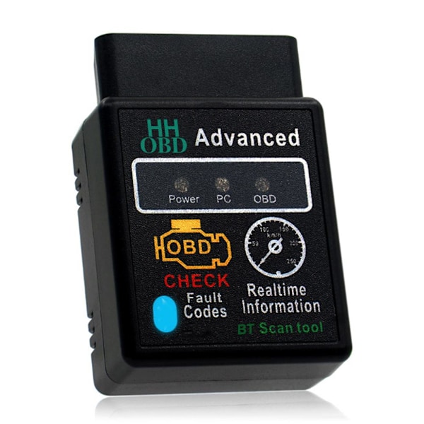 OBD2 Bil Bluetooth Kodläsare Scanner ELM 327 Fordonsdiagnostik OBDII UK~ST