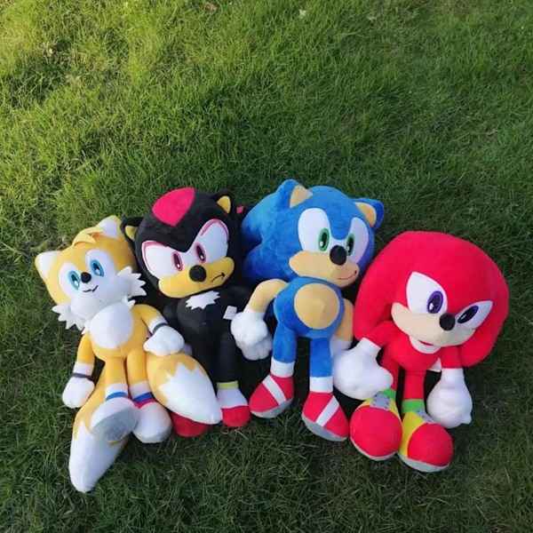 Sonic The Hedgehog Shadow Amy Rose Knuckle Tail Plyschleksak Mjuk Fylld Docka För Barn G0G5 D One size