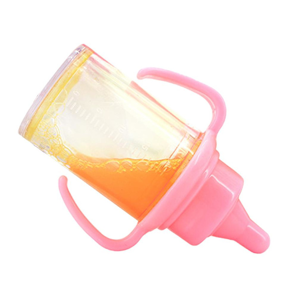 Babydockor Matningsflaska Magisk Set Försvinnande Mjölkleksak Låtsaslek Y8A2 Pink 1pcs