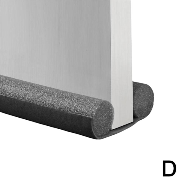 Dörrljudisolering Dammskydd, Insektsäker Bottenförsegling Dörrspringa Dörr Y9n3 grey 1pcs