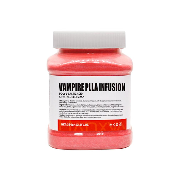 350g Återfuktande 24K Guld Mjuk Maskpulver Rosblad Kristall Gelé Maskpulver W1 Vampire 1pcs