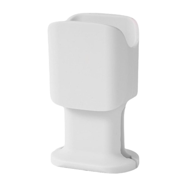 2-i-1 Silikonskydd för Laddare med Sladdvinda - Datakabelvinda, Anti-brottskydd för USB-C Snabbladdningskablar, Passar 18W/20W/25W White 1pcs