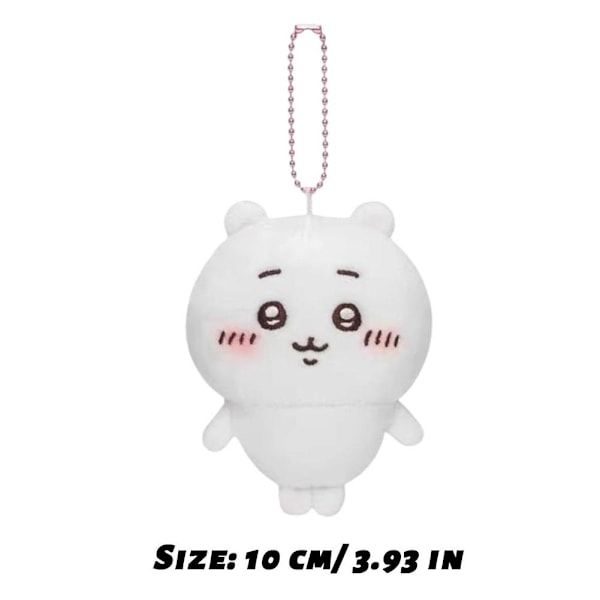 Chiikawa Anime Plysch Hänge Söt Tecknad Usagi Docka Hänge Gåva 10cm Plysch O1U7 Apricot One size