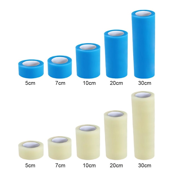 Extra Stark Polytunnel | Reparationstejp för växthus | Polyeten | Klar eller Blå UK transparent 30cm*10m