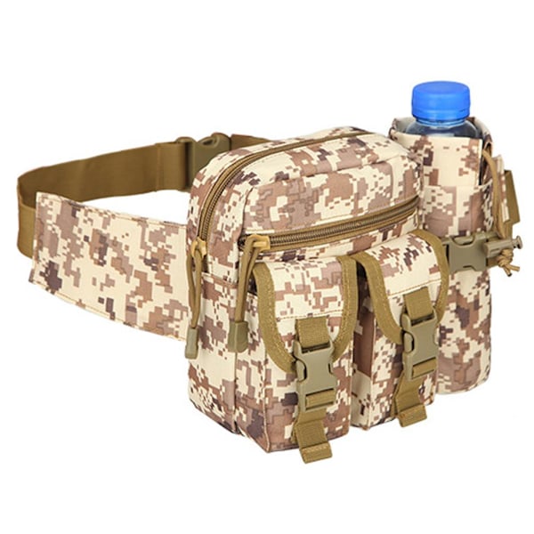 Utomhus Taktisk Midjeväska Militär Camping Vandring Bälte B2H6 I One size