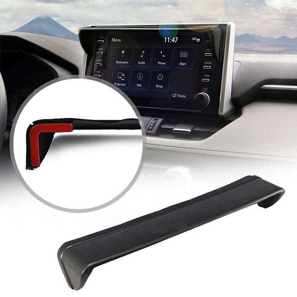 Bil Anti-Bländning GPS Solskydd, Navigationsvisir Solskydd för 8 Tum Ovan GPS Navigation, ABS GPS Navigations Solskydd Auto Biltillbehör A 1pcs