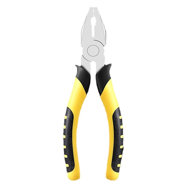 Kraftig 6\" Kombination Lång Näsa Sidavbitare Skärtång Lot D7 Tänger N7L5 Z5O4 yellowA A