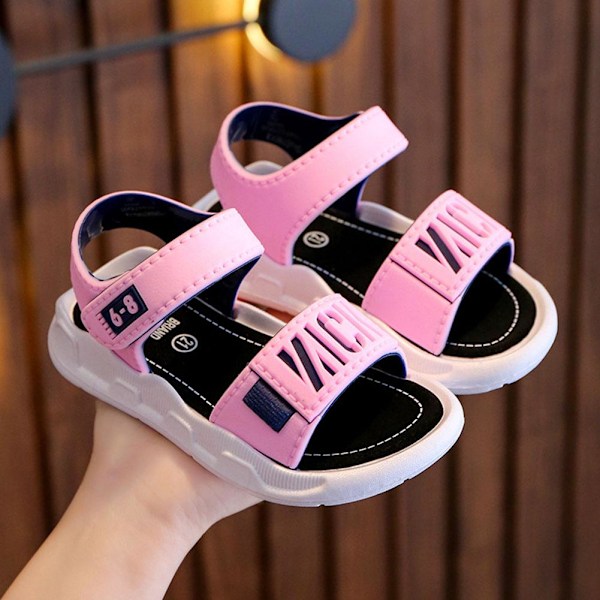 Pojksandaler 2025 Nya sommarskor för män E2D3 R1E7 pink3 23