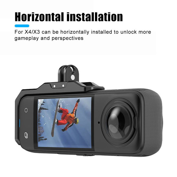 För Insta360 X4/X3 Metall Horisontellt Fotograferingsstativ;  ι J1I4