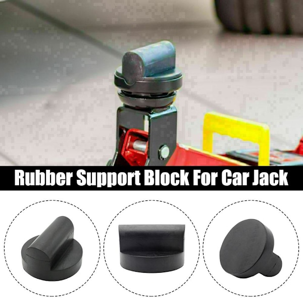 Domkraftsfäste Lyftplattform Adapter Gummiblock N5E9 Z0R5 K5A5 C6V5 F6N5