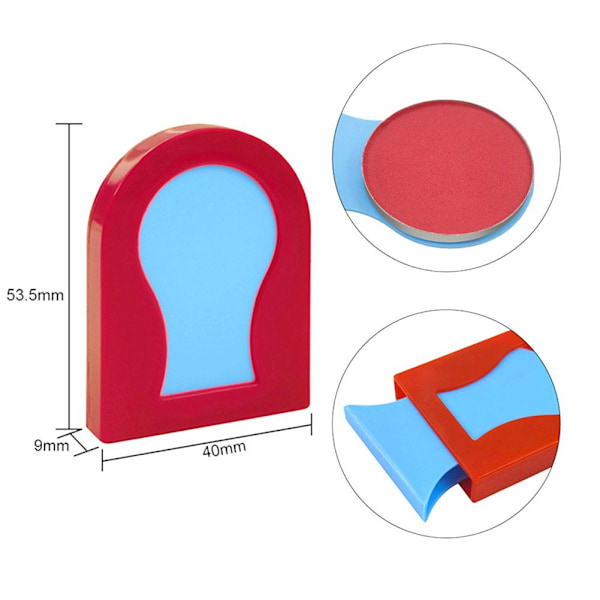 Hårkrita Flickor Present Temporär Färg Kit Tvättbar Hårkrita Färg P2A1 pink One size