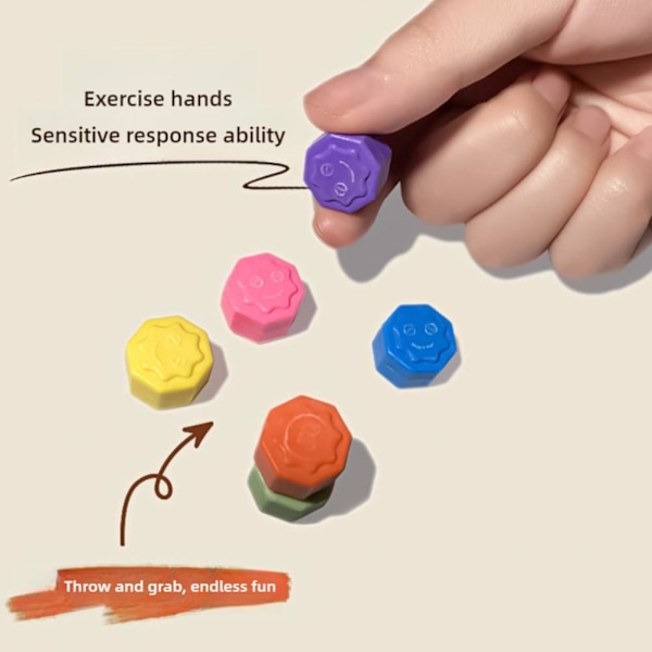 Gonggi Koreansk Spel Sten Fånga Leksak, Gonggi 9st Set Squid Gong Gi Spelgrus Gonggi Spel Koreansk Sten Set Jack