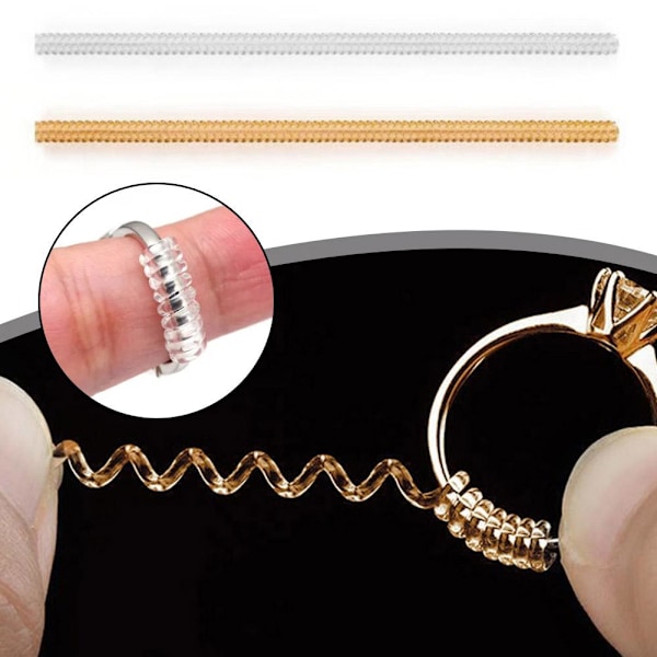Osynlig Ringstorleksjusterare Bekväm Hållbar Och 2024 Unisex Bekväma Enkla Tillbehör W6o9 transparent One size