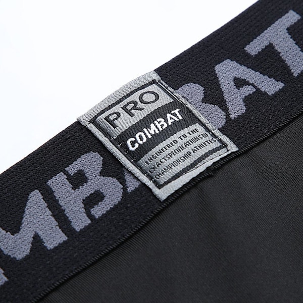 Kompressionsbasketbolltights för män, enbent, kompressionsbyxor, beskurna leggings, sommar GYM-byxor, löparbyxor, träningsbyxor black 1