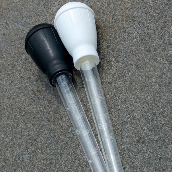 Akvarium Sugkopp Avföringsbytare Vattenbytare Mini Manuell Rengöring Sugare Vatten Fisk W8e1 Black One size