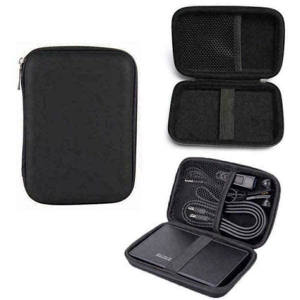 USB Extern HDD Hårddisk Väska Bärfodral Ny 2 Fodral -AU.