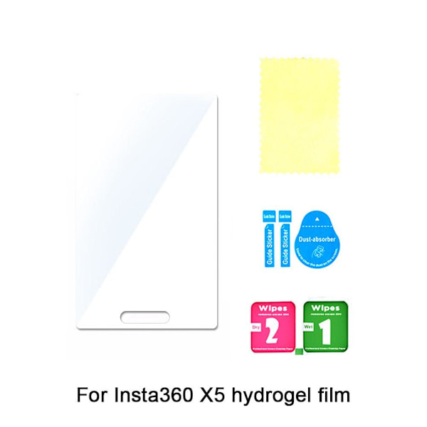 Skyddsfilm för sportkamera för Insta360 X5 Hydrogel film 1pcs