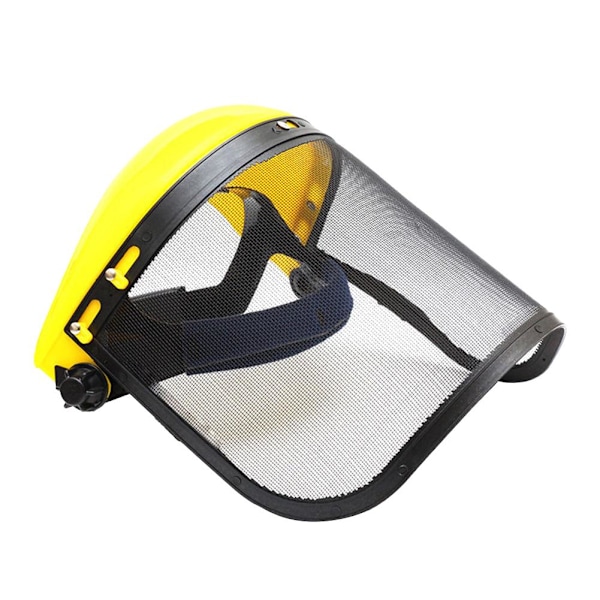 Trädgårdssäkerhetsmask Mesh Visir Ansiktsskydd Gräsklippning Mesh Visir Lot A7