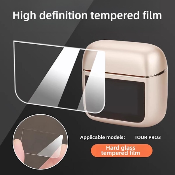 Skyddsfilm för TOUR PRO 3 Bluetooth-headset Mjukt Anti-repa O P2S7 I9Z2