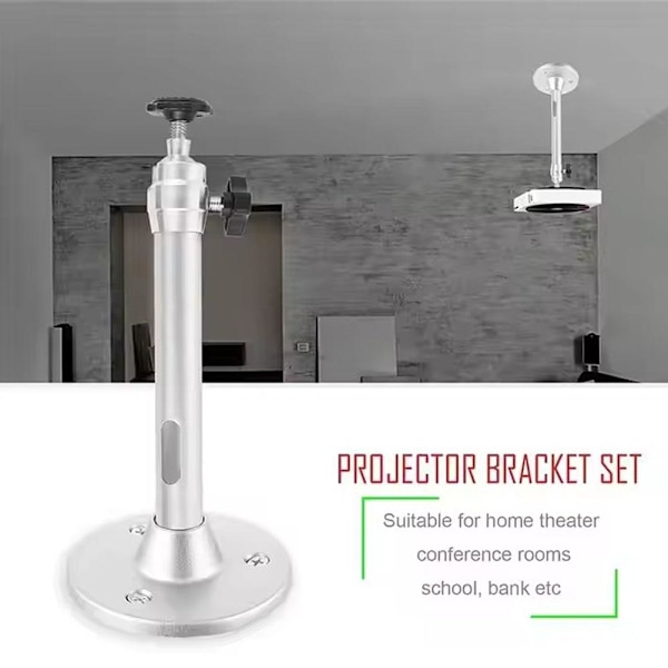 Projektorfäste i aluminiumlegering Takfäste för kamerafäste X8H5