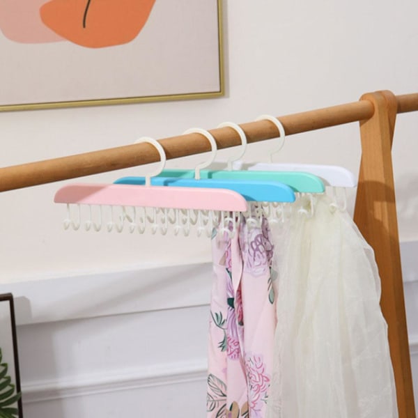 Bälteshängare för garderob, halkfri förvaring, antihalk, multikrok, BH-hängare pink 1PC