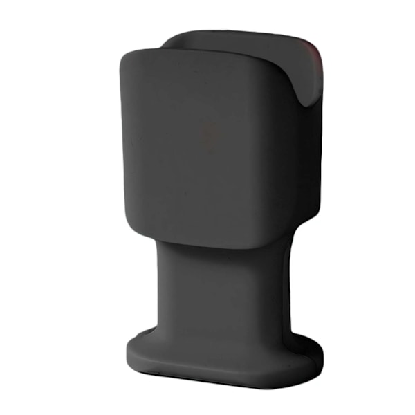 2-i-1 Silikonskydd för Laddare med Sladdvinda - Datakabelvinda, Anti-brottskydd för USB-C Snabbladdningskablar, Passar 18W/20W/25W Black 1pcs