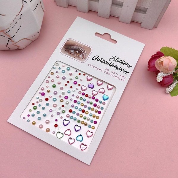 Ögonmakeup Stickers Ansiktsdekoration Pärl Ögonmakeup Lot Z5 C onesize