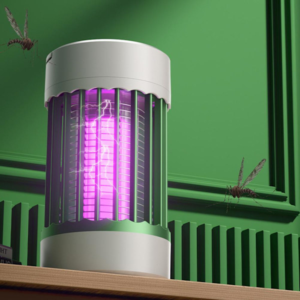 Elektrisk myggdödarlampa UV-ljus insektsdödare fälla USB uppladdningsbar sommar % direct - plug type 1pcs