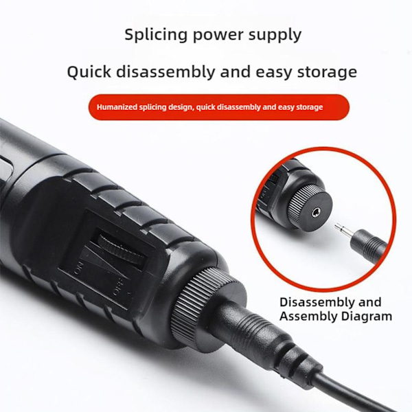 Slip- och poleringsverktyg Elektriska slipverktyg USB Bärbar Kraftverktyg U4z3 Black One size