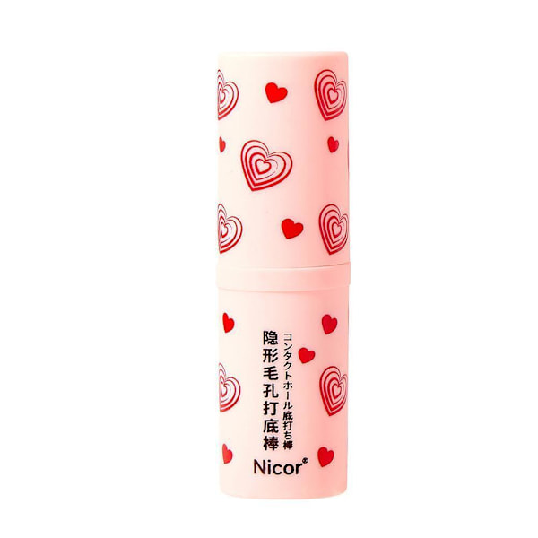 1/2x Magisk Pore Eraser Vattentät Ansiktsprimer Stick Primer Priming NICE O9D3 pinkA 8g 2pcs