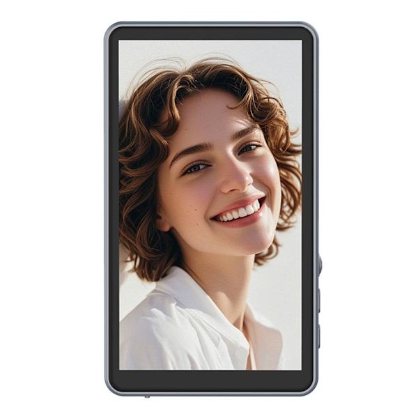 Magnetisk Trådlös Selfie-skärm – 4\" Bakre Kameravy för iPhone & Android, Portabel Selfie-display för Vloggning, Livestreaming Gray 1 pcs
