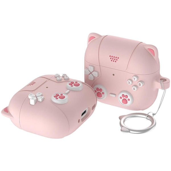 Skyddande stilfullt fodral för Airpods 4-serien H7I5 Hörlurar T4T7 O7S1 pink For AirPods 4