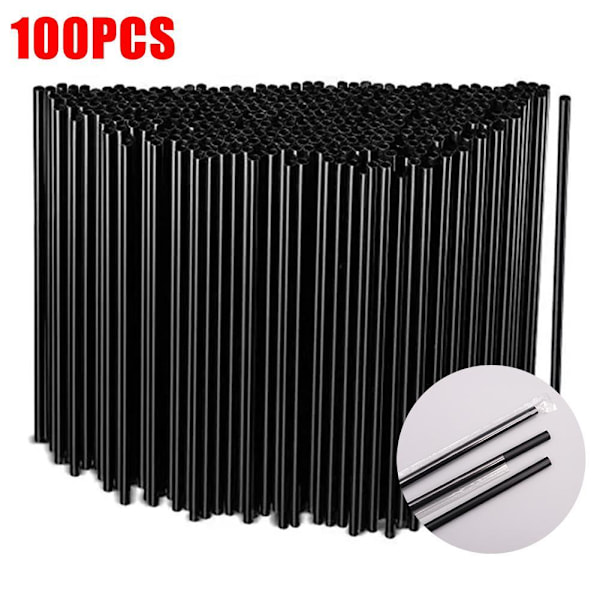 Drickhalm 230 x 8 mm i plast nr. W7W9 8*230mmA 100pcs