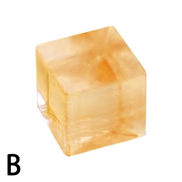 Mini Isblock Leksak Stressboll Leksak Ny Transparent Lot L5 Kub Fidget F6Y6 T3U6 green one-size