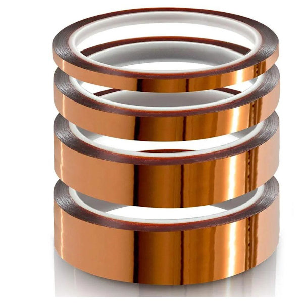 33m Värmebeständig Tejp Kapton BGA Högtemperaturisolering Polyimid `AU. AmberB 10mm*33Y