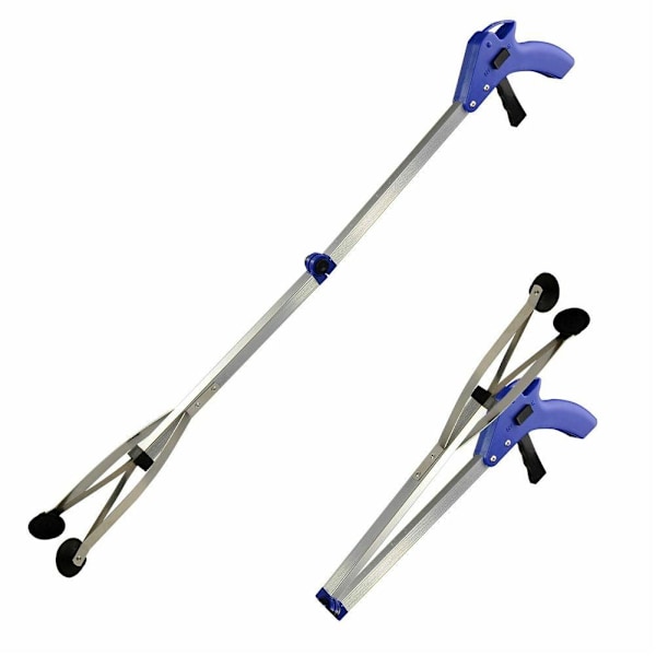 Lättviktig hopfällbar plockare för skräp, hjälpmedel för funktionshindrade A8I3. U3B9 UK blue One-size