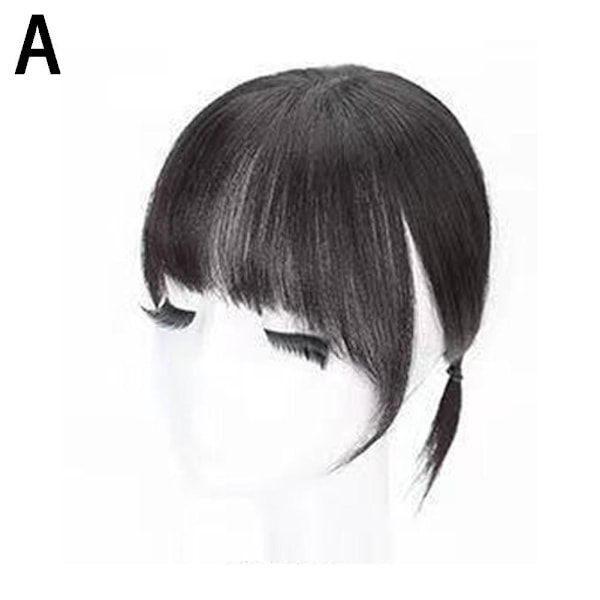 Lugghårspänne Mini Lugghår Hårstycke Rak Clip-in Topp Hårfrisyr E0R2.AU dark brown 1pcs